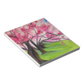 Sakura Japanese Cherry Blossom Art Notizblock (angewinkelt)