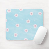 Sakura Japanese Cherry Blossom Floral Mousepad (Mit Mouse)