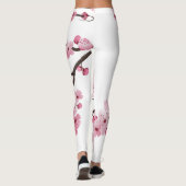 Sakura Japanese Cherry Blossom Japanischer Baum Leggings (Rückseite)