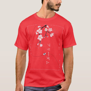 Sakura Japanische Blume Cherry Blossom Japan Frühj T-Shirt
