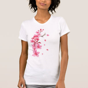 Sakura Japanische Kirschbaumblüten T-Shirt