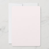 Sakura japanische Kirschblüten Einladung Hochzeit (Rückseite)