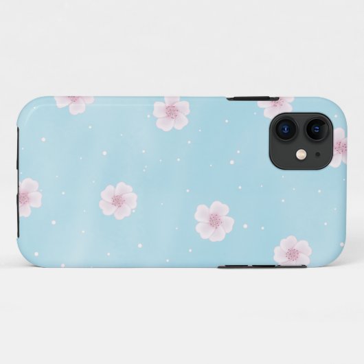 Sakura Japanischer Kirschblossom Case-Mate iPhone Hülle (Rückseite (Horizontal))