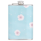 Sakura Japanischer Kirschblossom Flachmann (Vorderseite)