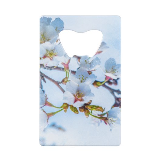 Sakura - Japanischer Kirschblossom Geldbeutel Flaschenöffner (Rückseite)