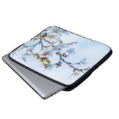 Sakura - Japanischer Kirschblossom Laptopschutzhülle (Vorne Knopf)