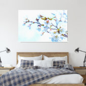 Sakura - Japanischer Kirschblossom Leinwanddruck (Insitu (Schlafzimmer))