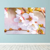 Sakura - Japanischer Kirschblossom Leinwanddruck (Insitu (Holzboden))
