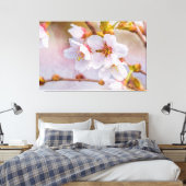 Sakura - Japanischer Kirschblossom Leinwanddruck (Insitu (Schlafzimmer))