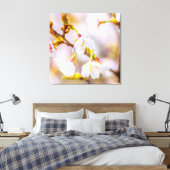Sakura - Japanischer Kirschblossom Leinwanddruck (Insitu (Schlafzimmer))
