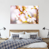 Sakura - Japanischer Kirschblossom Leinwanddruck (Insitu (Schlafzimmer))