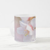 Sakura - Japanischer Kirschblossom Mattglastasse (Vorderseite Links)