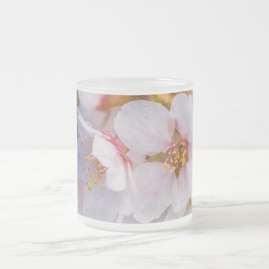 Sakura - Japanischer Kirschblossom Mattglastasse (Mittel)