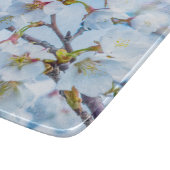 Sakura - Japanischer Kirschblossom Schneidebrett (Ecke)