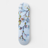 Sakura - Japanischer Kirschblossom Skateboard (Vorderseite)