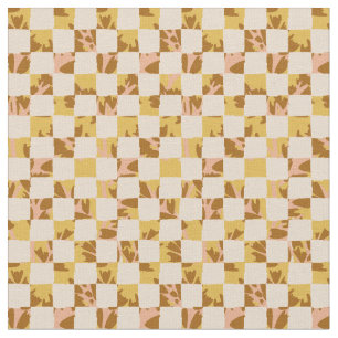 Sakura-Karodecke - lebendiges Mosaik Rosa Gelb Bra Stoff