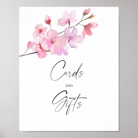 Sakura - Karten und Geschenke Poster (Vorne)