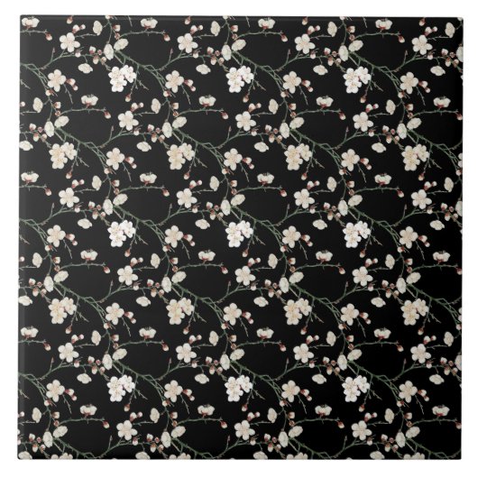 Sakura Keramik Tile Fliese (Vorderseite)