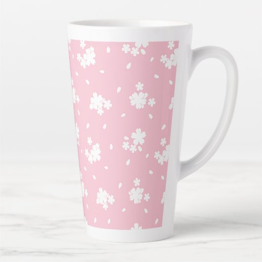 Sakura Kirry Blossom Blume Muster Milchtasse (Rechts)