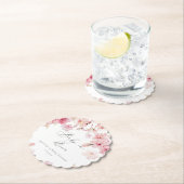 Sakura Kirschblüte Baby in blühender Babydusche Untersetzer (Vor Ort)