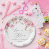 Sakura Kirschblüte Brautparty Pappteller (Party)