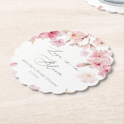 Sakura Kirschblüte Liebe ist in Blütezeit Untersetzer (angewinkelt)