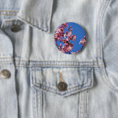 Sakura Kirschblüten berühren Blau Button (Beispiel)