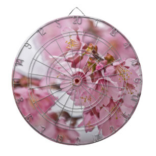 Sakura Kirschblüten Blassrosa Dartscheibe