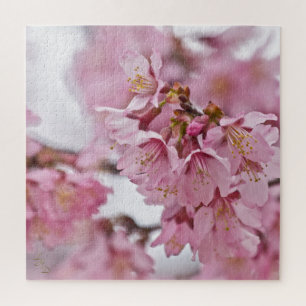 Sakura Kirschblüten Blassrosa Puzzle