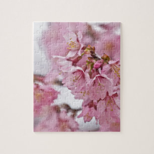 Sakura Kirschblüten Blassrosa Puzzle