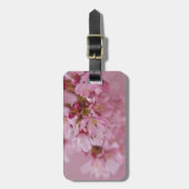 Sakura Kirschblüten Blassrosa Reflektionen Gepäckanhänger (Vorderseite vertikal)