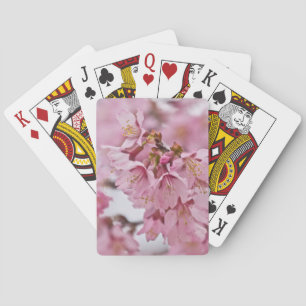 Sakura Kirschblüten Blassrosa Spielkarten