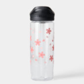 Sakura-Kirschblüten-Blütenblatt Trinkflasche (Rückseite)