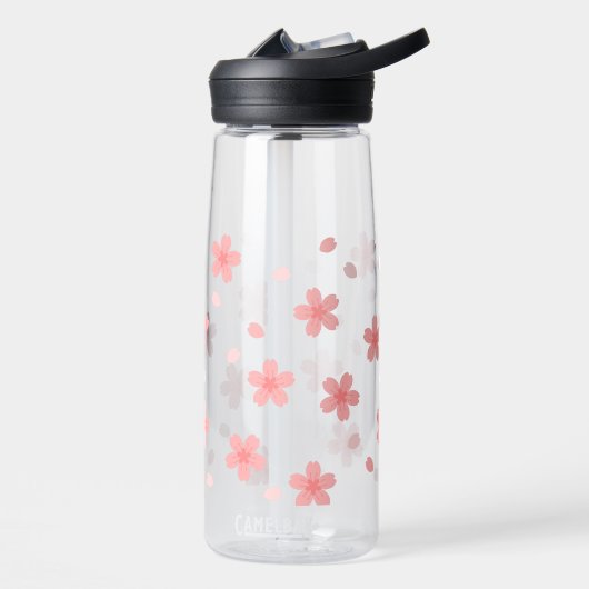 Sakura-Kirschblüten-Blütenblatt Trinkflasche (Links)