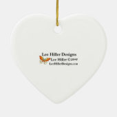 Sakura Kirschblüten im Blauen Keramik Ornament (Hinten)