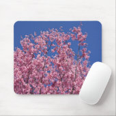 Sakura Kirschblüten im Blauen Mousepad (Mit Mouse)