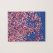 Sakura Kirschblüten im Blauen Puzzle (Horizontal)