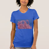 Sakura Kirschblüten im Blauen T-Shirt (Vorderseite)