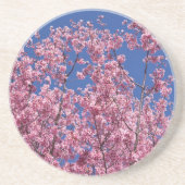 Sakura Kirschblüten im Blauen Untersetzer (Vorne)