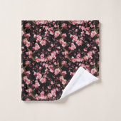 Sakura-Kirschblüten-Muster Badhandtuch Set (Waschlappen)