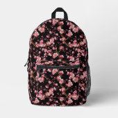 Sakura-Kirschblüten-Muster Bedruckter Rucksack (Vorderseite)