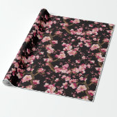 Sakura-Kirschblüten-Muster Geschenkpapier (Ungerollt)