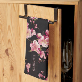 Sakura-Kirschblüten-Muster Geschirrtuch