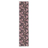 Sakura-Kirschblüten-Muster Kurzer Tischläufer (Vorderseite)