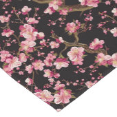 Sakura-Kirschblüten-Muster Kurzer Tischläufer (Ecke)