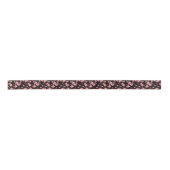 Sakura-Kirschblüten-Muster  Satinband (Vorderseite)
