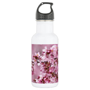 Sakura Kirschblüten Pastellrosa Schichten Trinkflasche