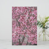 Sakura Kirschblüten pink Briefpapier (Stehend Vorderseite)