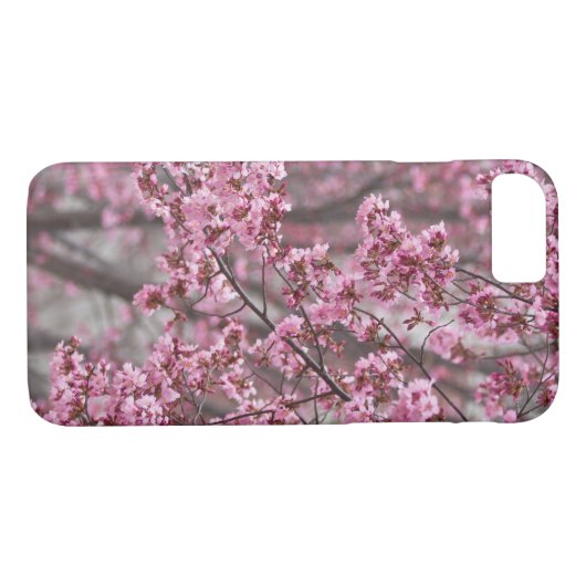 Sakura Kirschblüten pink Case-Mate iPhone Hülle (Rückseite (Horizontal))