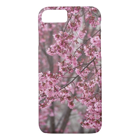 Sakura Kirschblüten pink Case-Mate iPhone Hülle (Rückseite)